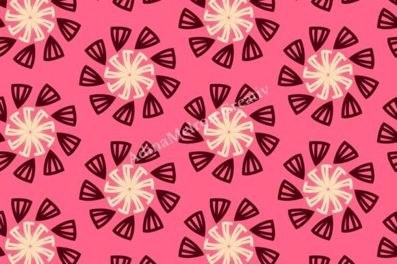 Mandala Geometric Seamless Pattern