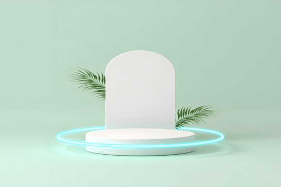 Product Podium Mockup Design Grafika Grafika AI Przez Design Advice