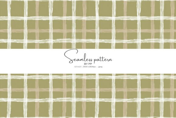Neutral Plaid Seamless Pattern
