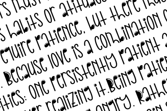 About Heart Font - Preview 2