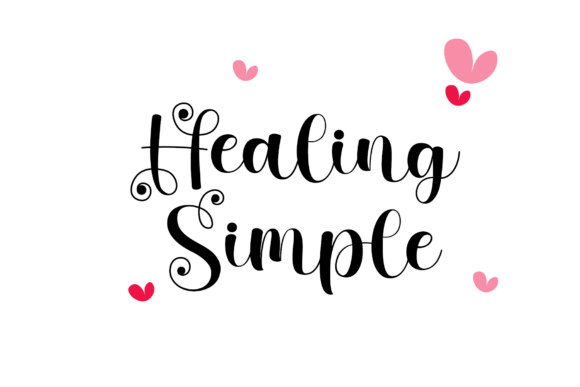 Beauty Melting Font PNG with transparent background - Preview 1