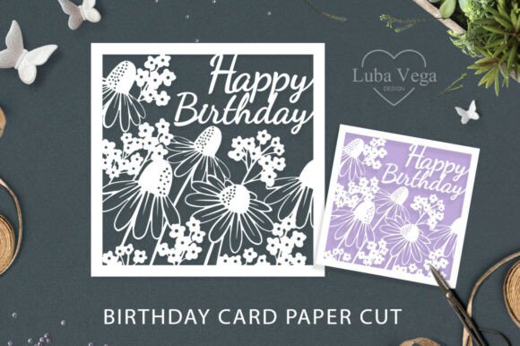 Birthday Card Svg / Birthday Card Svg
