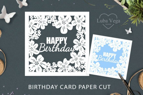 Birthday Card Svg / Birthday Card Svg