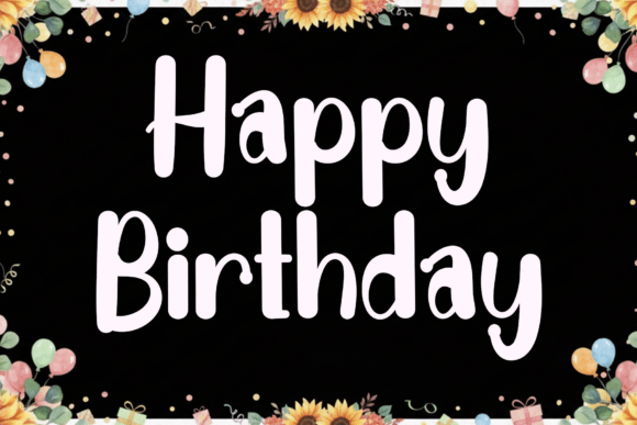 Decor Cake Font - Preview 2