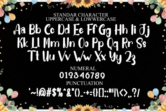 Decor Cake Font - Preview 6