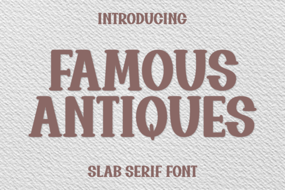 Famous Antiques