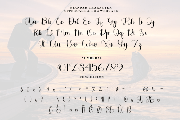 Fishing Font - Preview 5