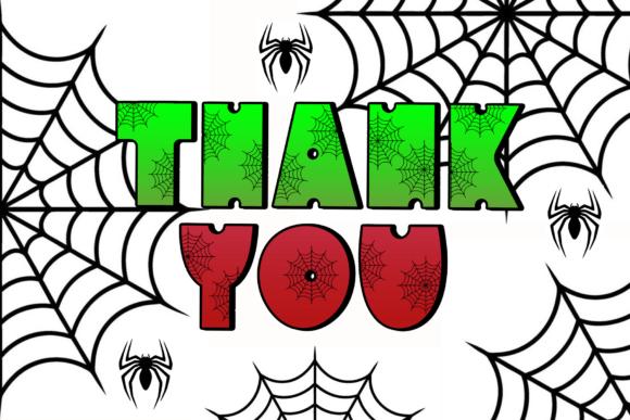 Grinch Spider Font - Preview 4