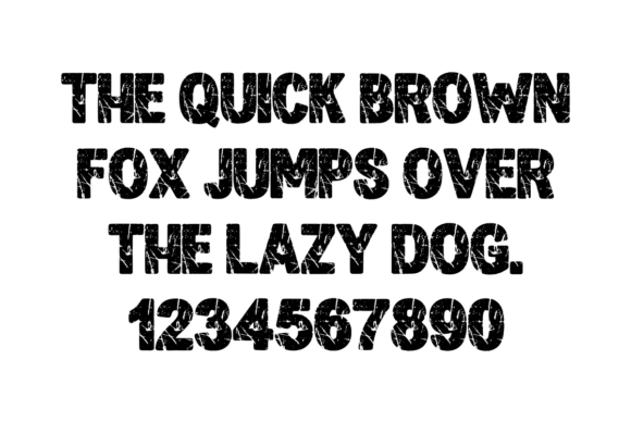 Grunge Bold X Font PNG with transparent background - Preview 3
