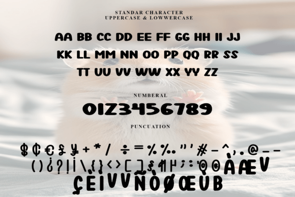 Hamster Font - Preview 4