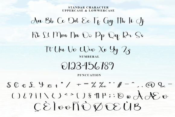 Sample Outside Font PNG with transparent background - Preview 5