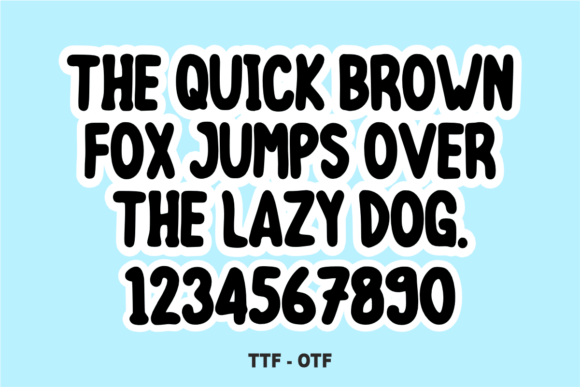 Simple Fancy Font PNG with transparent background - Preview 2