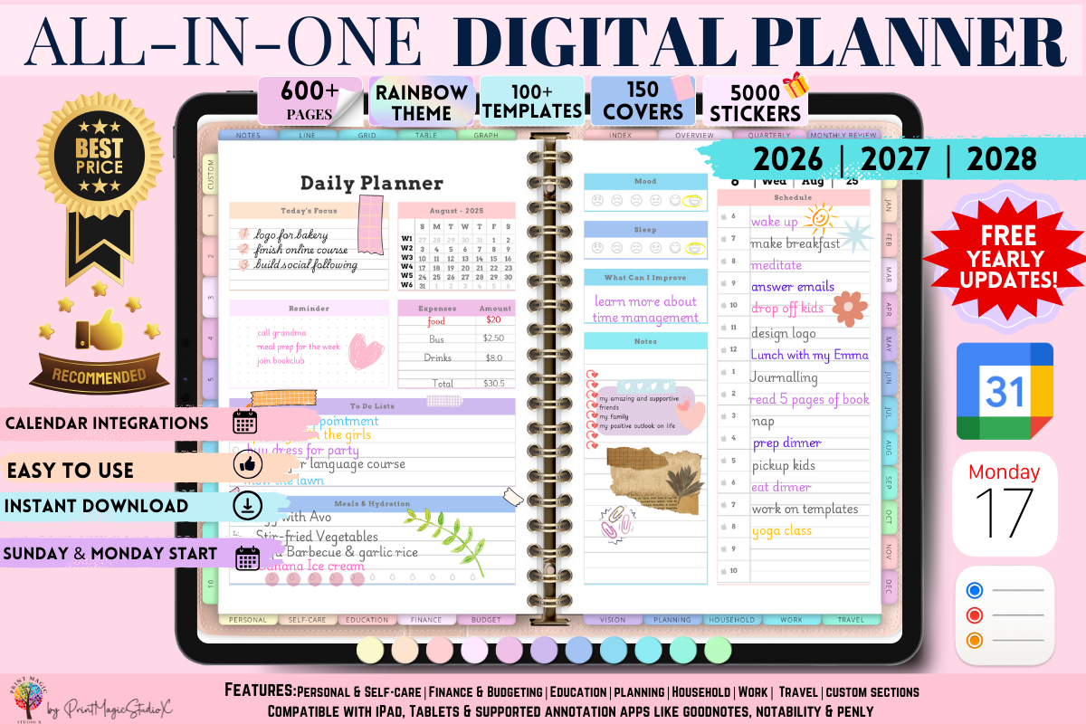 All-in-One Digital Planner