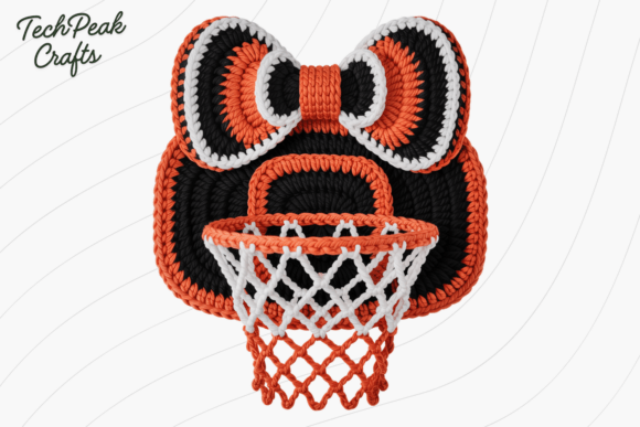 Basketball Bow Hoop PNG
