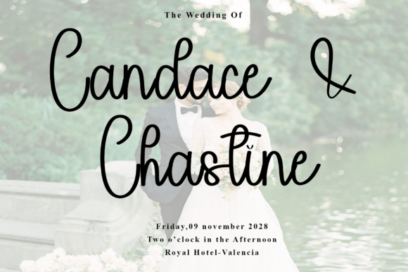 Beaching Font - Preview 3
