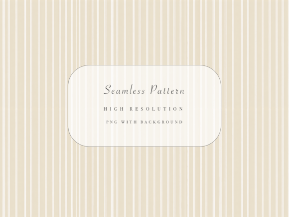 Beige Vertical Stripe Seamless Pattern PNG
