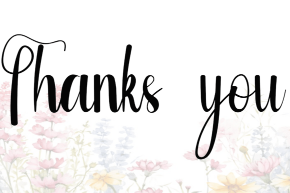 Birthday Card Font - Preview 6