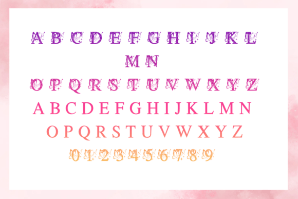 Butterfly Stars Font - Preview 1