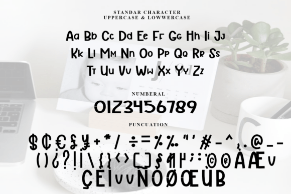 Calender Font - Preview 4