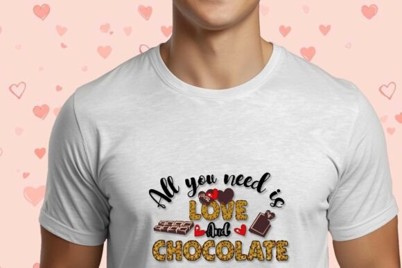 Chocolate Heart Font PNG with transparent background - Preview 4