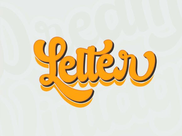 Dream Vintage Font - Preview 3