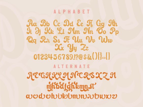 Dream Vintage Font - Preview 4