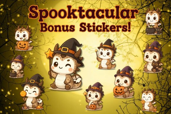 Ghostie Glimmer Font PNG with transparent background - Preview 3