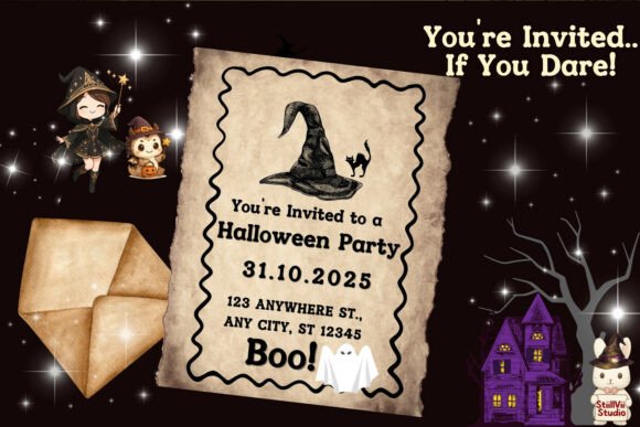 Ghostie Glimmer Font PNG with transparent background - Preview 4