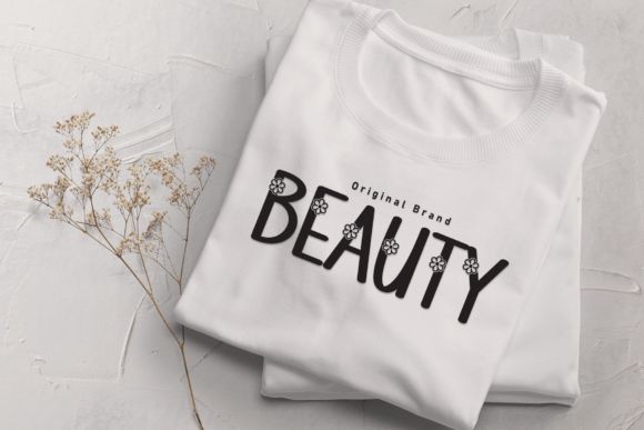 Lily White Font PNG with transparent background - Preview 1
