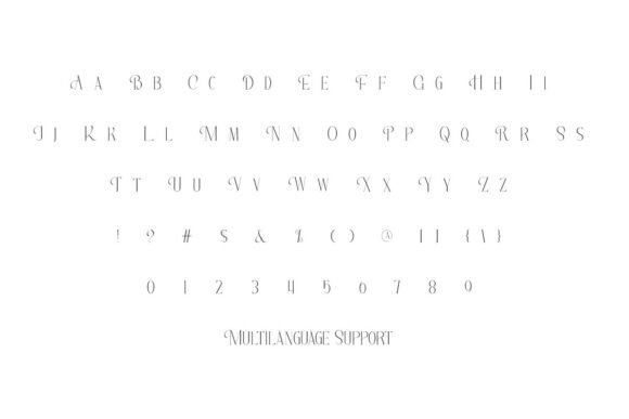 Pamela Beauty Font PNG with transparent background - Preview 5