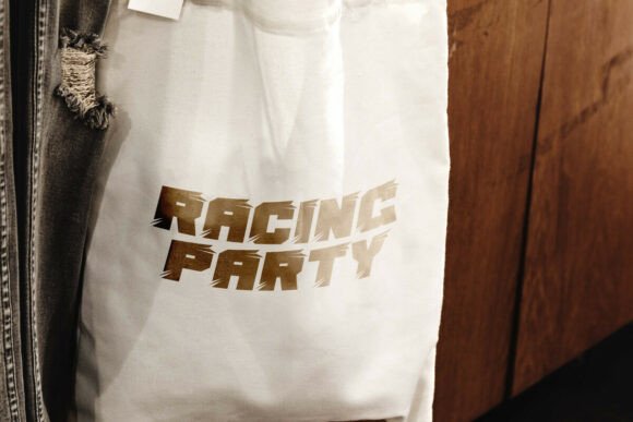 Racing Party Font font preview - 3