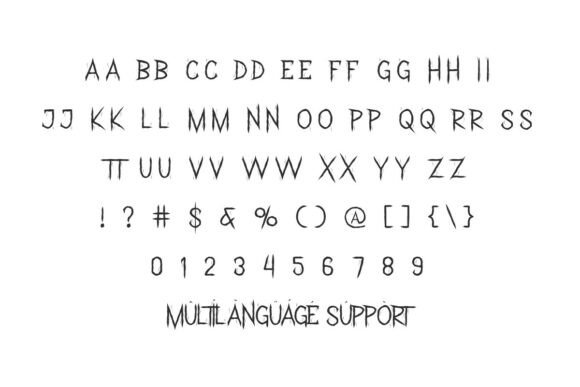 Shadow Attack Font PNG with transparent background - Preview 4