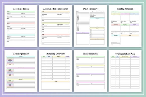Ultimate Travel Planner & Journal