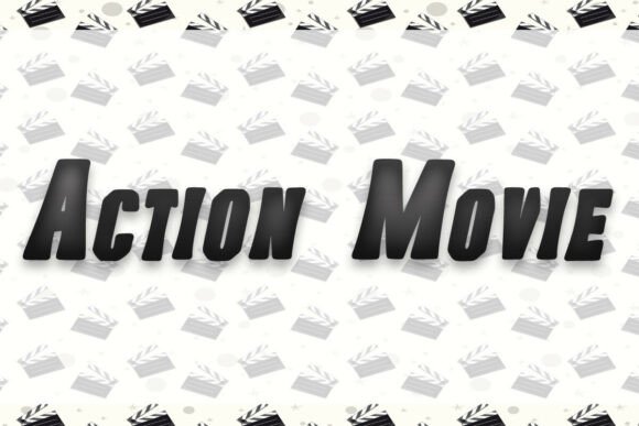 Action Movie Font - Preview 1