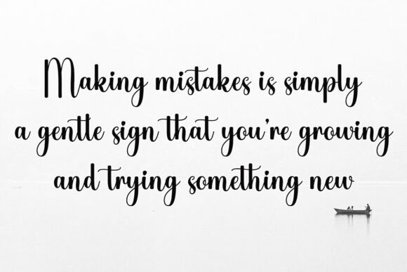 Autography Handlettering Font - Preview 3
