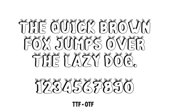 Baby Bunny Font - Preview 3