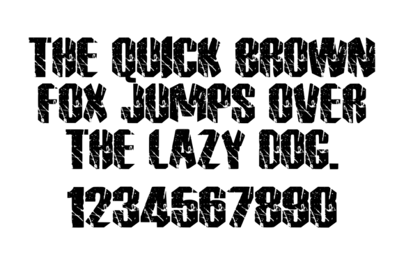 Block Army Font - Preview 3