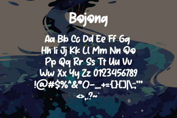Bojong Font - Preview 1