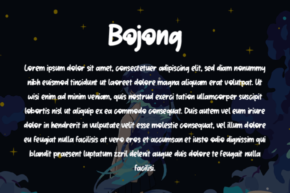 Bojong Font - Preview 2