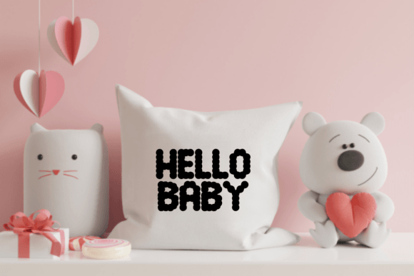 Bubble Game Font - Preview 1