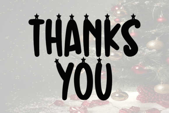 Christmas Tree Font - Preview 5