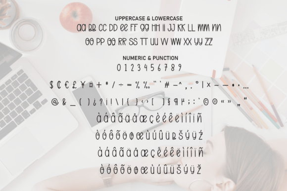 Designer Minimalist Font - Preview 6