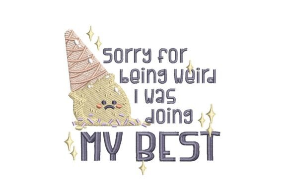 Doing My Best, Ice Cream Stitch