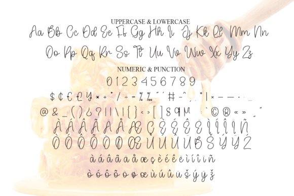 Honey Font - Preview 6