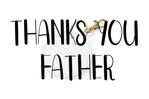 Keychains Font PNG with transparent background - Preview 4