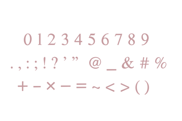 Love Dove Heart Font PNG with transparent background - Preview 3