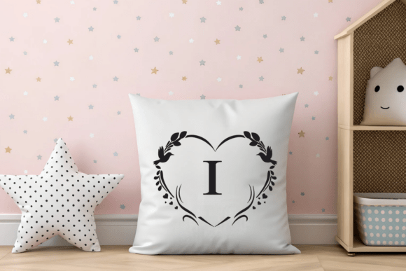 Love Dove Heart Font PNG with transparent background - Preview 4