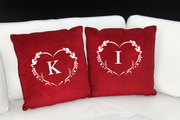Love Dove Heart Font PNG with transparent background - Preview 5