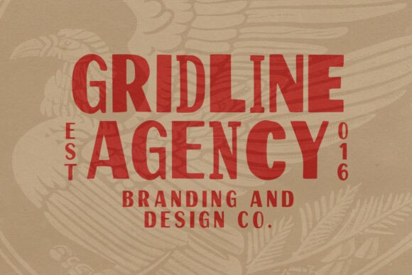 Rustic Changer Font PNG with transparent background - Preview 1