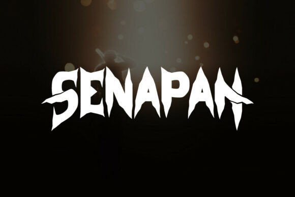 Senapan Font PNG with transparent background - Preview 1